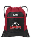 Mathews Soccer Drawstring Backpack
