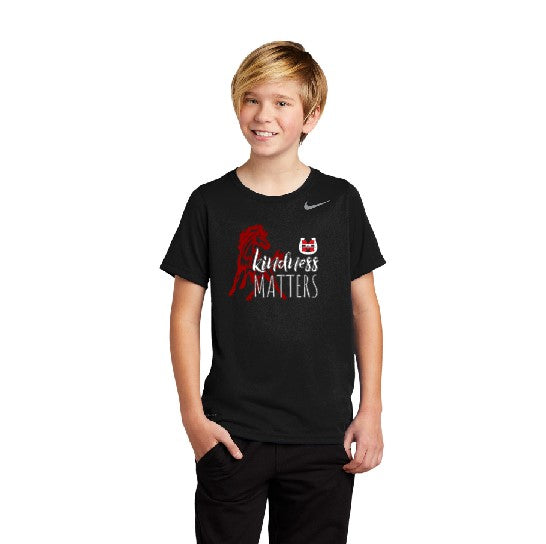 Kindness Matters Nike Youth Legend Tee Black