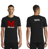 Nike Mens Dri-fit Tee Block M Black