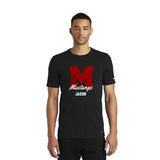 Nike Mens Dri-fit Tee Block M Black