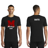 Nike Mens Dri-fit Tee Block M Black