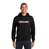 Mustangs Gildan Heavyblend Hoodie Black
