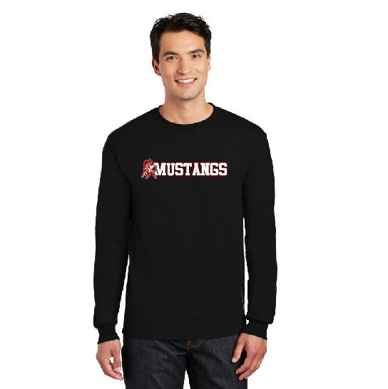 Mustangs Long Sleeve Black TShirt