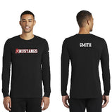 Mustangs Nike Dri-fit Long Sleeve Tee Black