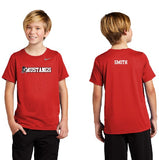 Mustangs Nike Youth Legend Tee Red