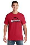 Mathews Soccer Tshirt Red